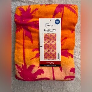 Mainstays Palm Tree Beach Towel